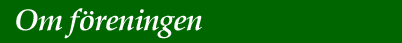 Om föreningen